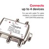 Rocketfish 4 Output Coaxial Amplifier - Coaxial Connection Amplifier for