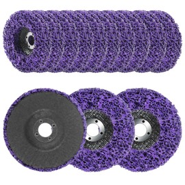 MIRTHBUY 10 PCS Strip Discs, 100cm(3.9") x 22cm(7/8"), Stripping Discs, Grinding Discs, Angle Grinder Discs, Remove Paint Coating Rust Welds Oxidation