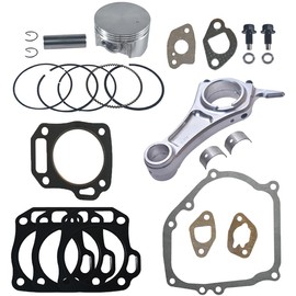 AKSGKGQ Billet Rod（3.308） Kit With 70mm Flat Top Piston for the Harbor Freight Predator 212cc Hemi and Non-Hemi versions Engine.