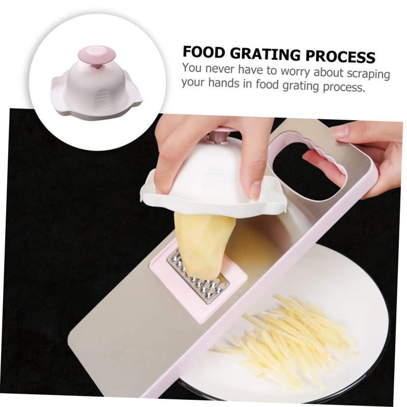MAGICLULU Vegetable Cheese Grating Guard Slicing Vegetable Holder Grater Finger