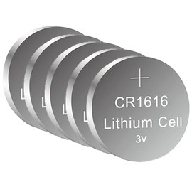 Synergy Digital Car Key Remote Batteries, Compatible with Acura TL (2012) Car Key Remote, (Lithium, 3V, 50mAh) Ultra High Capacity - Pack of 5 Batteries