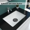 Huntonry Hair Catcher Shower Drain, Shower Drain Cover Strainer, Bathtub