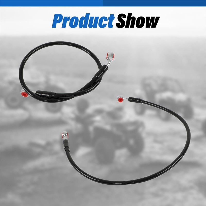 WFLNHB Rear Brake Caliper Hose and Master Cylinder Replacement for