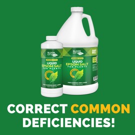 Bloom City's Organic Liquid Epsom Salt for Plants - 1 Gallon (128 oz)