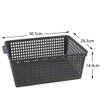 Ortodayes Cupboard Storage Baskets, Set of 3 Storage Baskets, Plastic