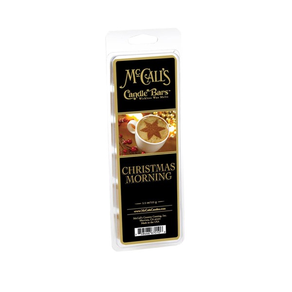McCalls Candles Bars | Christmas Morning | Highly Scented &
