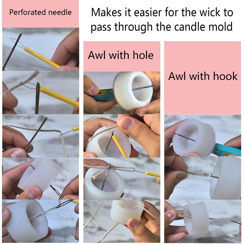 Candle Making Kit for Adults Beginners with Storage Bag, Candle