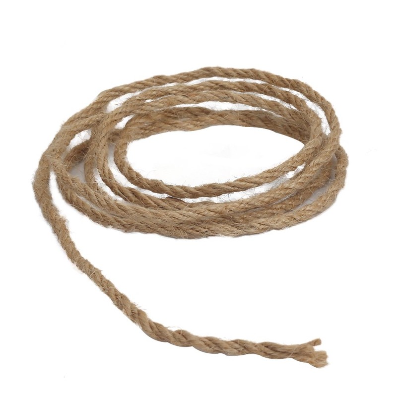 Tenn Well Strong Natural Jute Twine, 4mm Thick 66 Feet