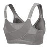 Lemorosy Women's Wirefree Jacquard Back Support Bra Full Figure Front
