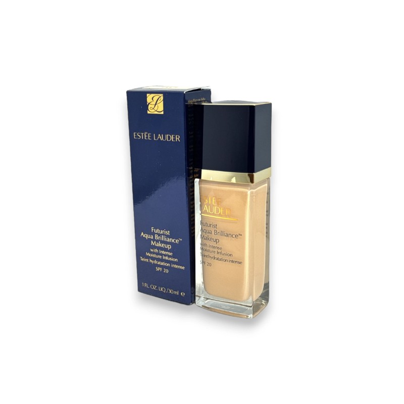 Estee Lauder Futurist Aqua Brilliance Makeup SPF 20 *1W1 Bone*