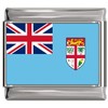 NewCharms Fiji Flag Italian Charm Bracelet Jewelry Link