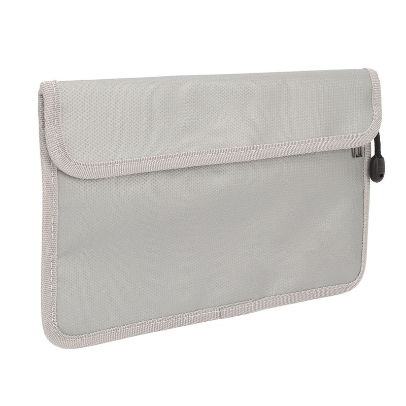 Fireproof Document Bag High Temperature Resistant File Safe Pouch with