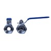 JIVTO Stainless Steel Ball Valve 3/4" BSP Female to Female