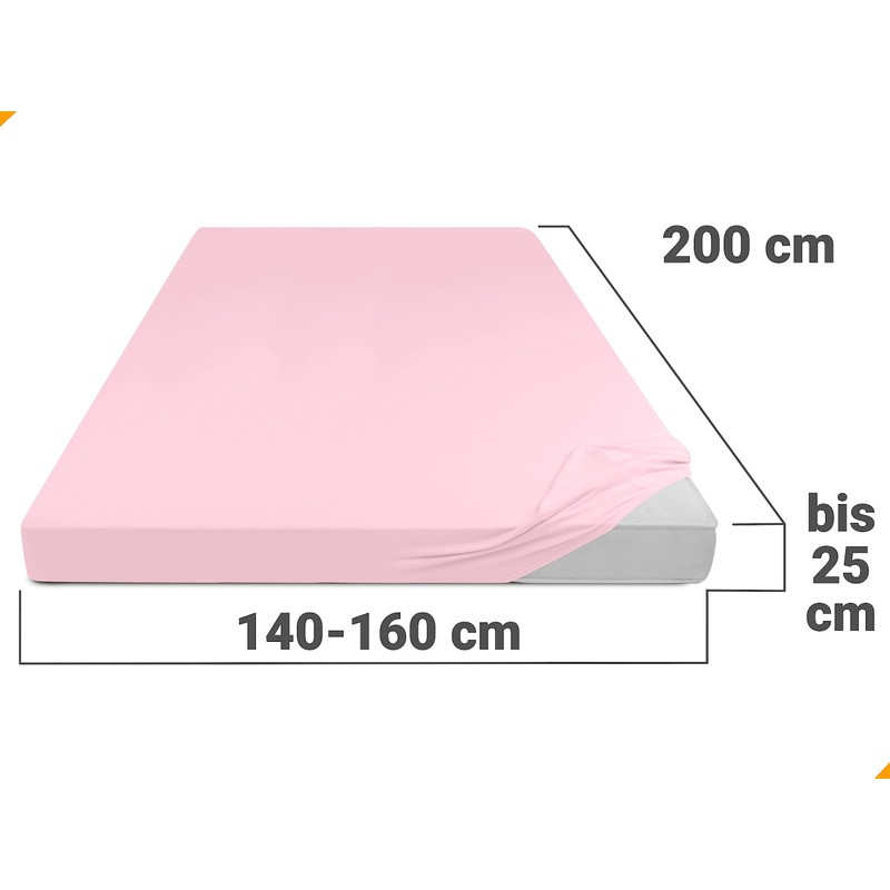 Classic Jersey Fitted Sheet Available In 34 Colours and 6