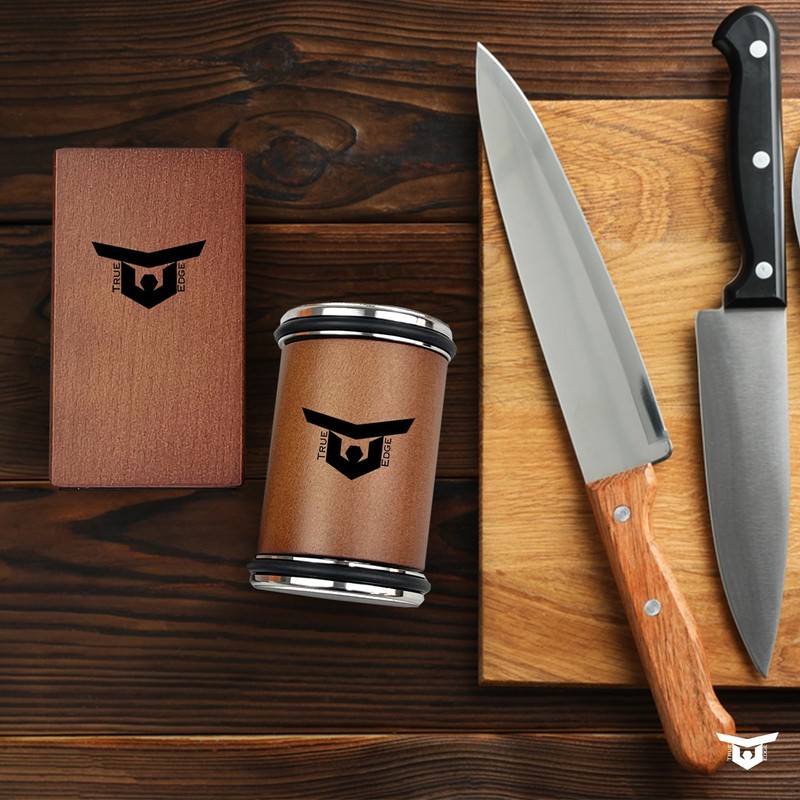 Rolling Knife Sharpener Tool Kit, Kitchen Knife Sharpener with Diamonds