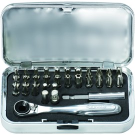 KS Tools 918.4600 1/4" CHROMEplus Bit set, 31 pcs