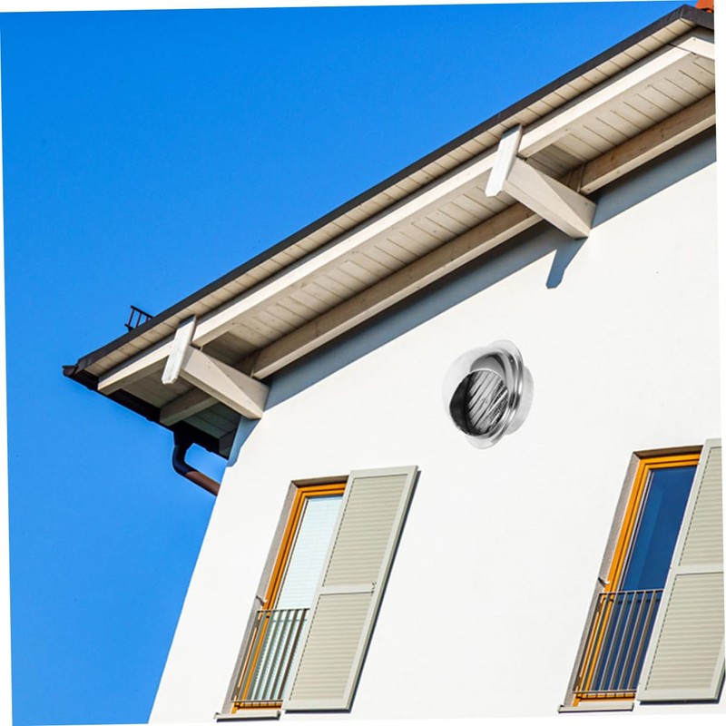 TEHAUX Exhaust Vent Cap Outdoor Vent Cover for Range Hood