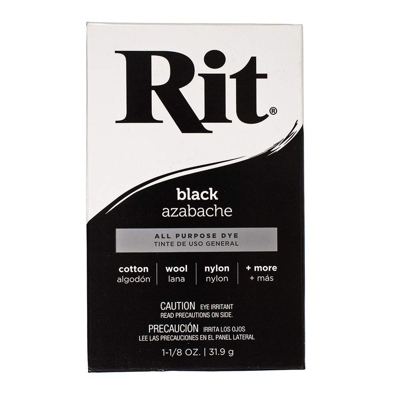 All Purpose Concentrated Rit Dye Powder Single Pack for Clothing,