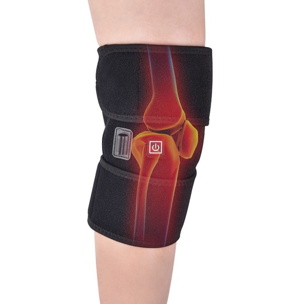 Fybida Heating Knee Pads, Knee Brace with Arthritis USB Cable Knee Pads for Relief of Arthritis Joint Pain