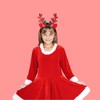 yeabwps Christmas HeadbandsGlitter Reindeer Antlers Headbands for Adults Kids Party