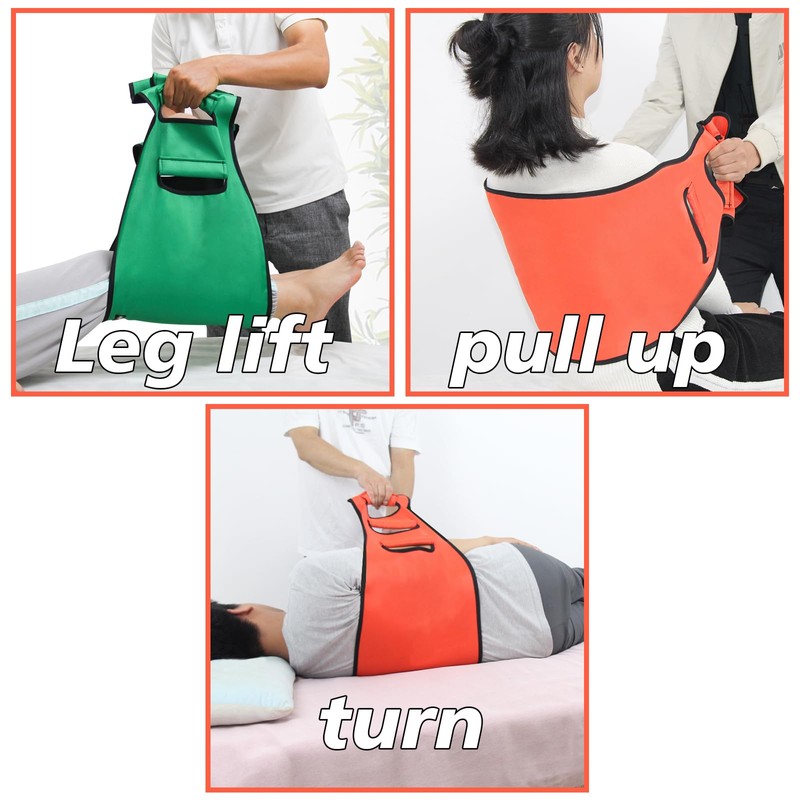 Leetye Mei Elderly Bed Transfer Sling, Wide Back Curved Design