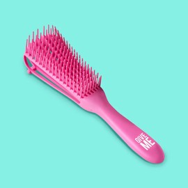 Give Me Curly Detangle Brush for All Curl Types - Gentle Detangling, Frizz-Free, Pain-Free for Thick Curly Hair and Kids, Ideal for Wet and Dry Hair