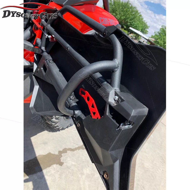 DYSO 4pcs Red Door Latches Handles Fit 2017-24 Can-Am Maverick