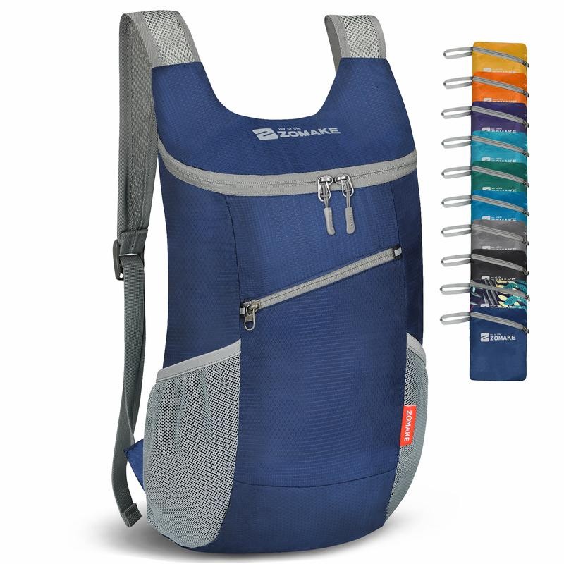 Lightweight Packable Backpack 14L - Foldable Backpack Small Daypack Hiking