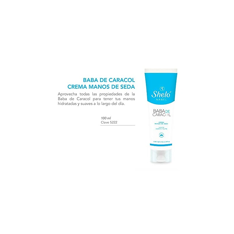 Baba De Caracol Manos De Seda 100gr Aclara Y Rejuvenece