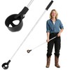 Lconvicely Egg Grabber for Chicken Eggs – Extendable Egg Picker