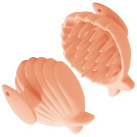 Cepillo de silicona desenredante para el cuero cabelludo, para cabello húmedo o seco, cepillo para el crecimiento del cabello y la eliminación de la c