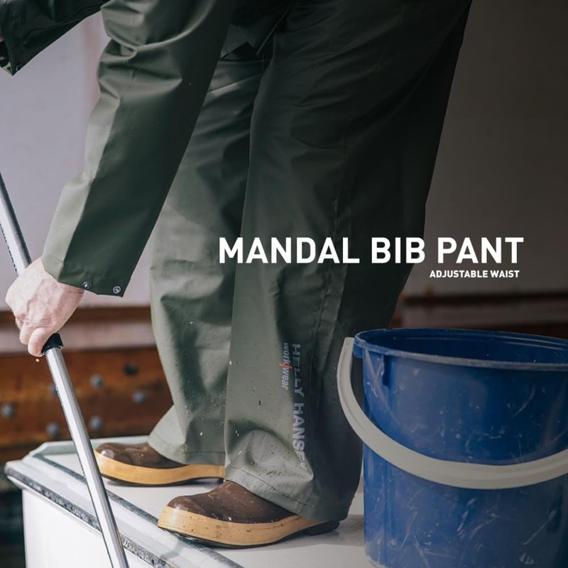 Helly-Hansen Workwear Mandal Waterproof Bib Overalls - Waterproof Men's Rain