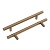 goldenwarm 10 Pack Champagne Bronze Cabinet Pulls Champagne Handles Kitchen