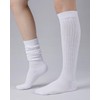 HONGTEYA Slouch Socks for Women 3 Pairs Scrunch Knee High