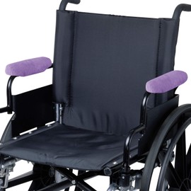 WAP9-03Z - Reposabrazos para silla de ruedas, con almohadillas para orejas para brazos de silla de ruedas de 22,8 cm