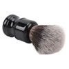 Lathering Brush Beard Curved Handle Dirt Removal Easy Cleaning Synthetic