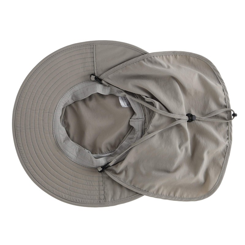Connectyle - Sombrero de sol con solapa para niños con