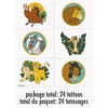 Lion King Party Temporary Tattoos | Assorted Designs | 24