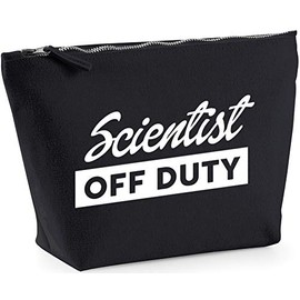 Hippowarehouse Scientist off duty printed make up cosmetic wash bag 18x19x9cm