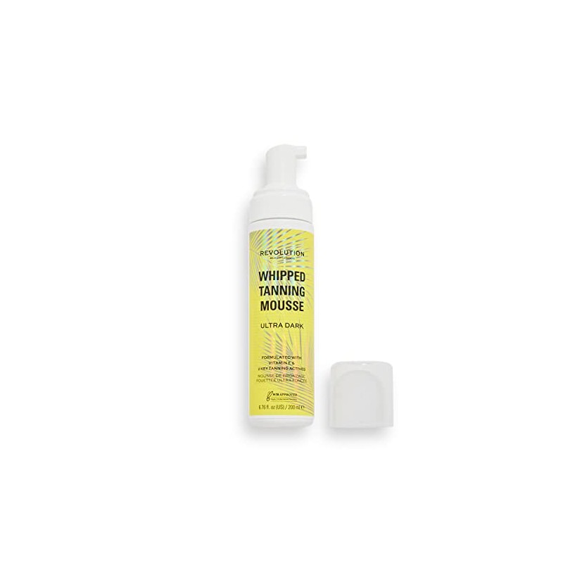 Revolution Beauty London Whipped Tanning Mousse Ultra Dark, 0.19 Fl