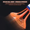 DtgEcd 3PCS Shuttlecocks,shuttlecocks Badminton,windproof Nylon Balls,help Improve Skill Level in