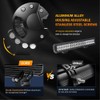 NORTHYUN 20Inch LED Light Bar with Front License Plate Frame