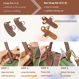 Bag Strap Leather Bag Strap Handle Black Gold Leather Strap Bag Straps for Changing Bag Strap Shoulder Strap for Longchamp Black