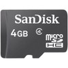 SanDisk SDSDQ-004G-A11M MicroSDHC 4GB Card (Black)