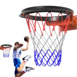 Mini Basketball Hoop Net, Portable Basketball Hoop Net, Heavy duty Basketball Net, Anti whip Basketball Hoop Net Replacement, Basketball Net Replacement Outdoor, Basketball Hoop Outdoor for Adults kid