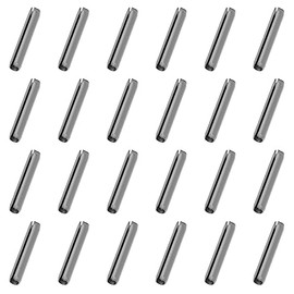 ECSiNG Pack of 100 9.4 x 1.7 mm Dowel Pins with Slot Spring Tension Pins Tension Pins Car Folding Key Blade Mounting Screws Stainless Steel