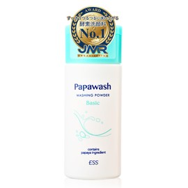 Papa Wash Basic (Refreshing Type) Enzyme Face Powder (Pores/Blackheads/Square Plugs, Refreshing/Transparent), Papain Enzyme Formulation, Face Wash, For Daily Use, Sensitive Skin, Bottle Type, 2.1 oz (60 g) (Approx. 2 Month Supply)