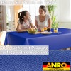 ANRO Oilcloth Tablecloth, Washable, Oilcloth, Garden Tablecloth, Outdoor, Indoor, 200