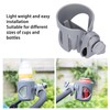 Stroller Cup Bracket Adjustable Width Clip Light Weight Elastic Fixing