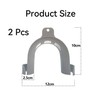 Pack of 2 washing machine hose holder, drain hose retaining